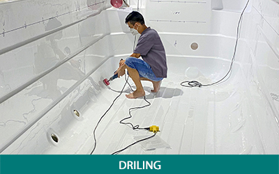 MEXDA Direct Swim Spa Endless Swimming Pool - Hot Tub WS-S06CT 20 Drilling