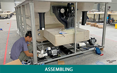 MEXDA Direct Swim Spa Endless Swimming Pool - Hot Tub WS-S06CT 21 Assembling